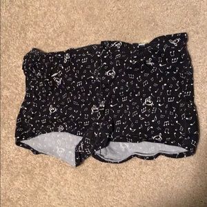 Size 15 music note shorts